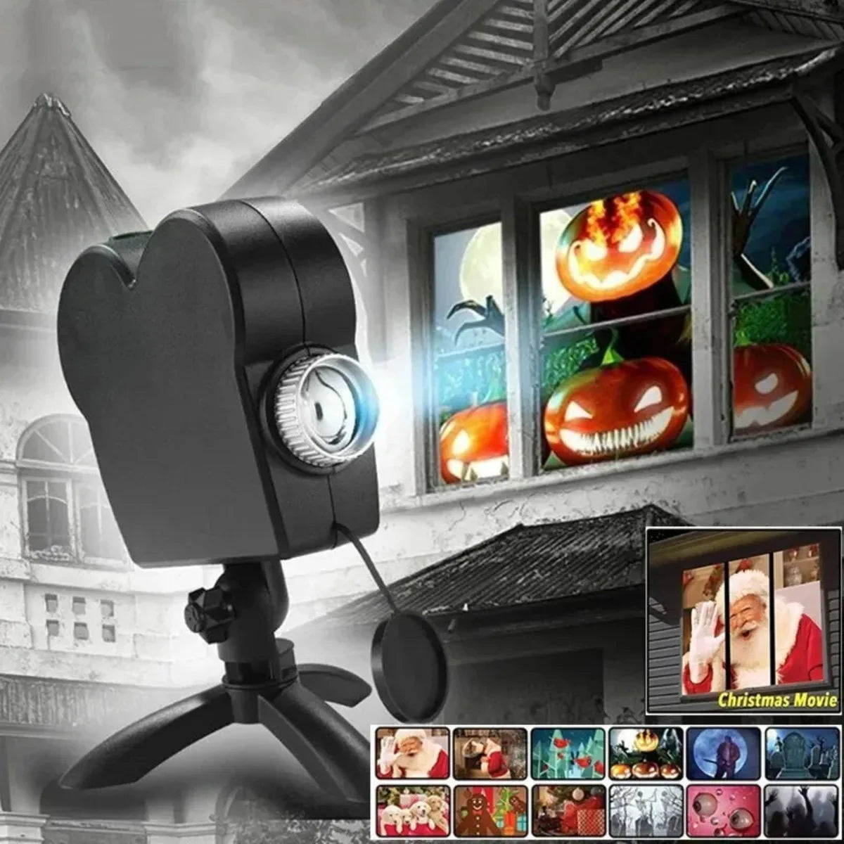 Halloween & Christmas Holographic Projection